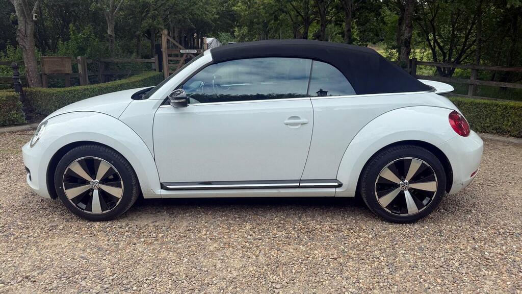 Volkswagen Beetle 2.0 Tdi Bluemotion Tech Sport Cabriolet Dsg Euro 6 White #5