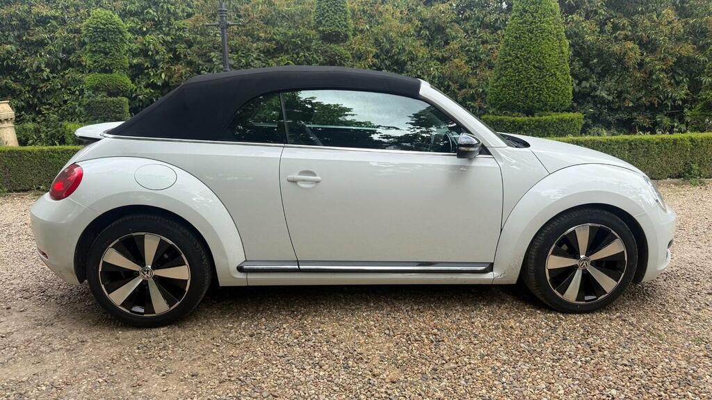 Volkswagen Beetle 2.0 Tdi Bluemotion Tech Sport Cabriolet Dsg Euro 6 White #4