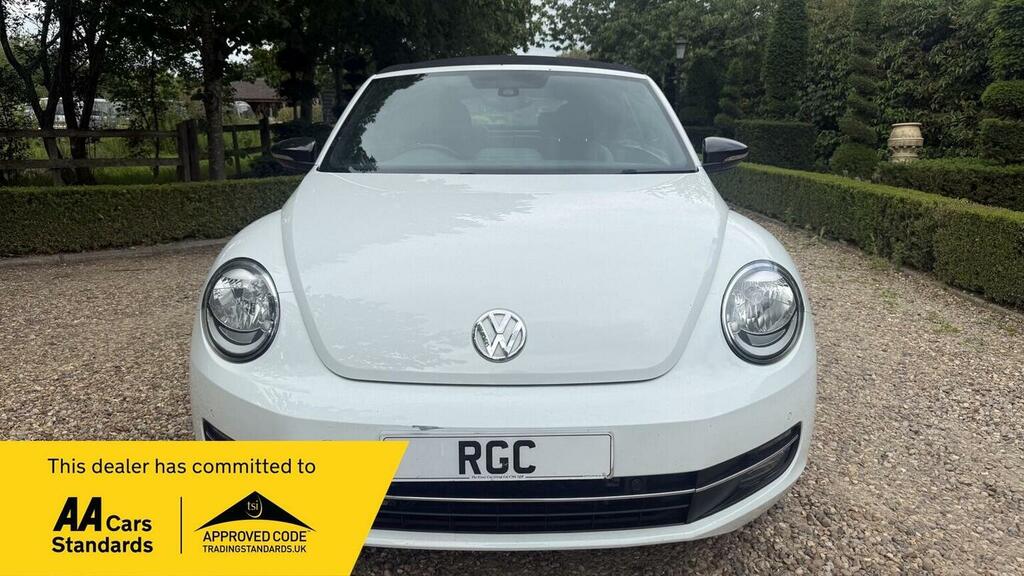 Volkswagen Beetle 2.0 Tdi Bluemotion Tech Sport Cabriolet Dsg Euro 6 White #3