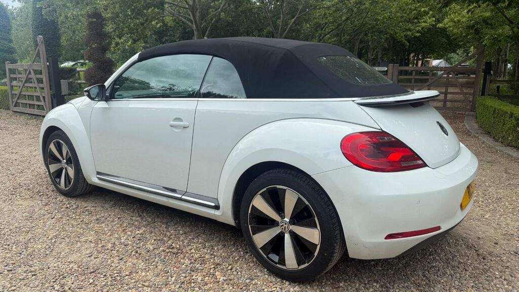 Volkswagen Beetle 2.0 Tdi Bluemotion Tech Sport Cabriolet Dsg Euro 6 White #6