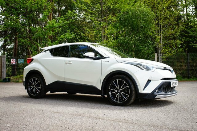 Toyota C-Hr 2017 1.8 Vvt-h Excel Suv Hybrid Cvt Eur White