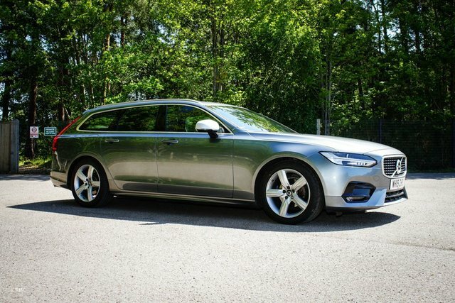 Volvo V90 2019 2.0 D4 R-design Estate Euro 6 WH19ZHB Grey