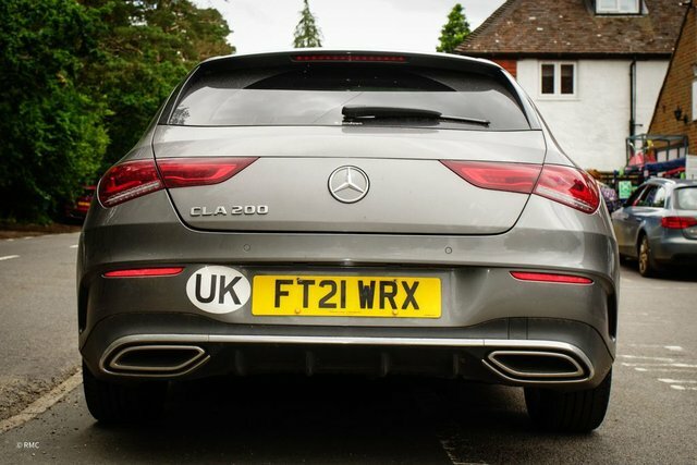 Mercedes-Benz CLA Class 2021 1.3 Cla200 Amg Line Premium Plus 2 Shooting Grey #5
