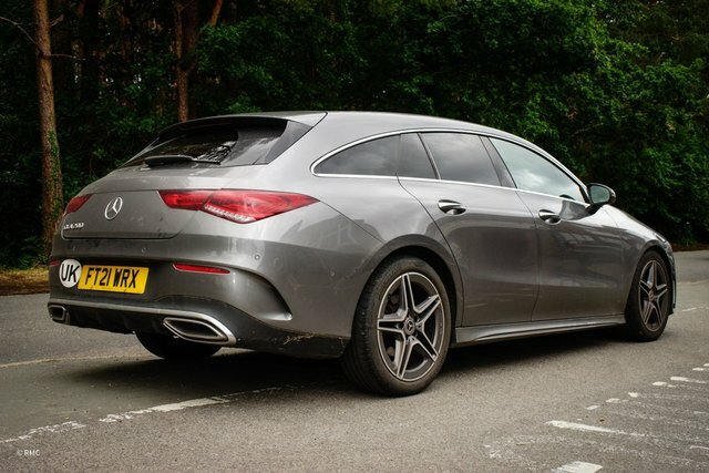 Mercedes-Benz CLA Class 2021 1.3 Cla200 Amg Line Premium Plus 2 Shooting Grey #6