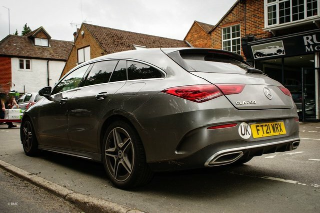 Mercedes-Benz CLA Class 2021 1.3 Cla200 Amg Line Premium Plus 2 Shooting Grey #4