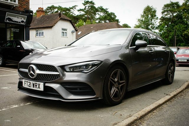 Mercedes-Benz CLA Class 2021 1.3 Cla200 Amg Line Premium Plus 2 Shooting Grey #3