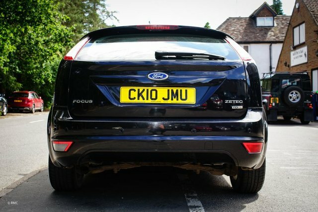 Ford Focus 2010 1.6 Tdci Dpf Zetec Hatchback Manua CK10JMU Black #5