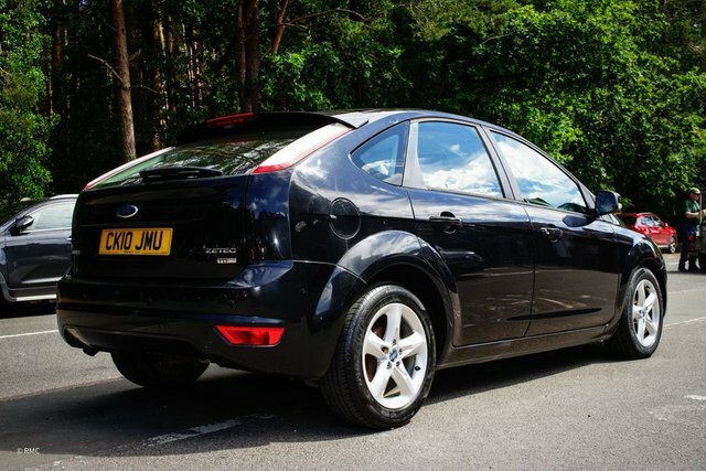 Ford Focus 2010 1.6 Tdci Dpf Zetec Hatchback Manua CK10JMU Black #6