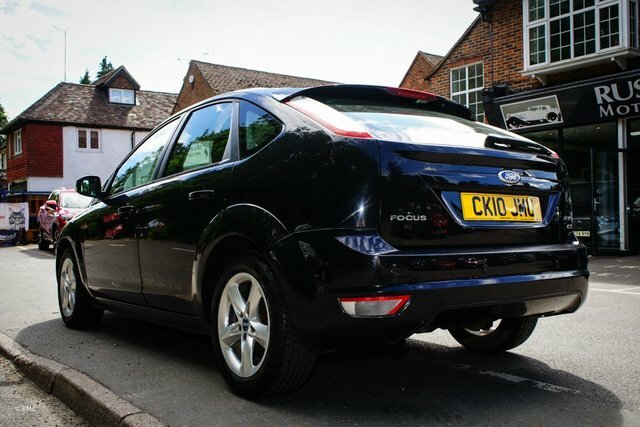 Ford Focus 2010 1.6 Tdci Dpf Zetec Hatchback Manua CK10JMU Black #4