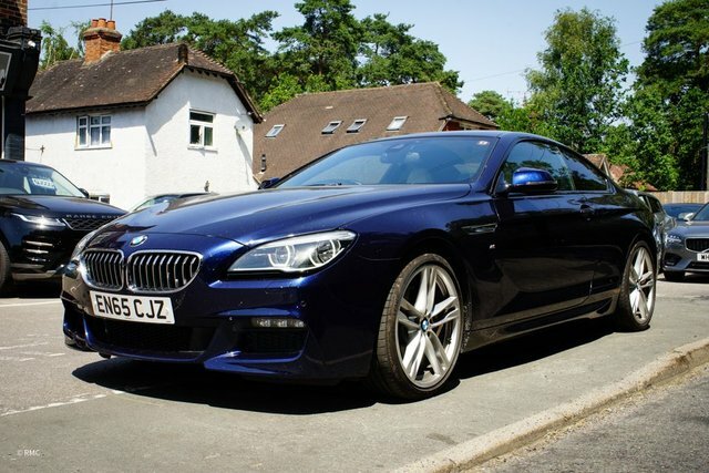 BMW 6 Series Gran Coupe 2016 3.0 640D M Sport Coupe Euro 6 Blue #3