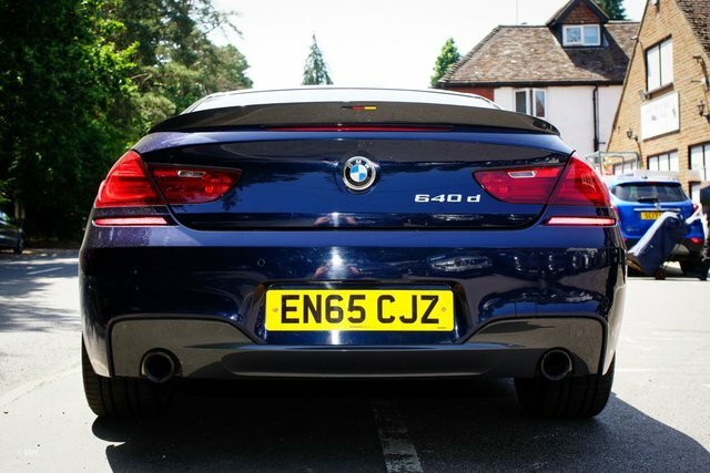 BMW 6 Series Gran Coupe 2016 3.0 640D M Sport Coupe Euro 6 Blue #5
