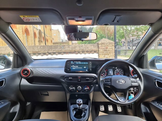 Hyundai I10 2021 1.0 T-gdi N Line Hatchback VK21TLV Blue #3