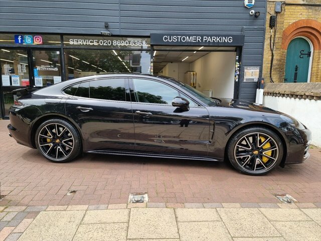 Porsche Panamera 4.0 V8 Turbo S E-hybrid Pdk Black #8