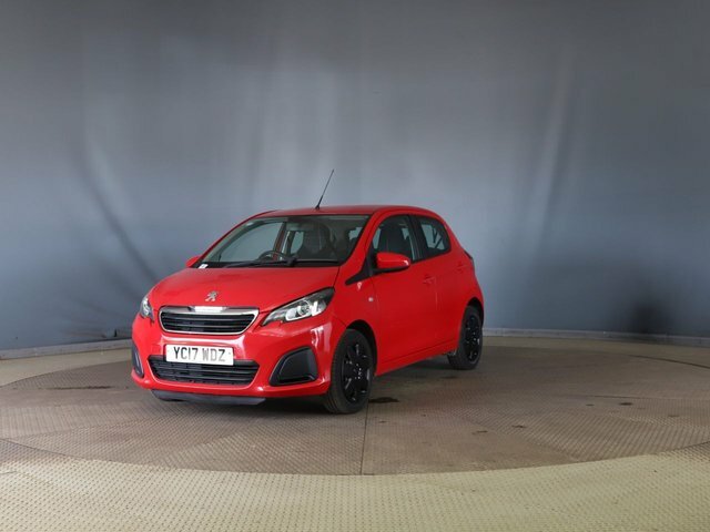Peugeot 108 1.0 Active Hatchback Euro 6 68 YC17WDZ Red #2