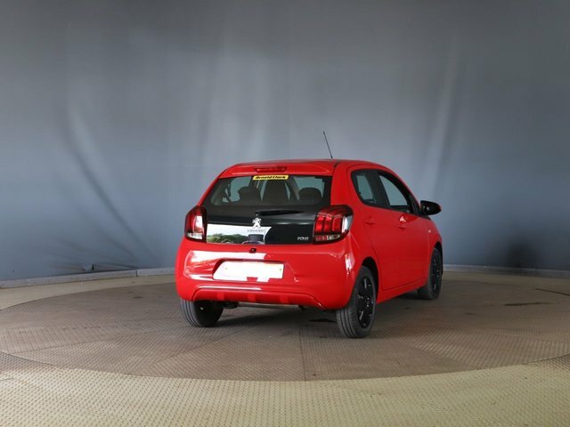 Peugeot 108 1.0 Active Hatchback Euro 6 68 YC17WDZ Red #5