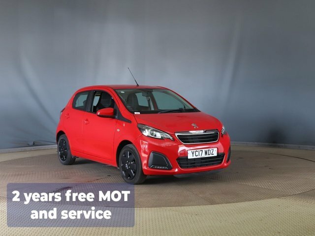 Peugeot 108 1.0 Active Hatchback Euro 6 68 Red