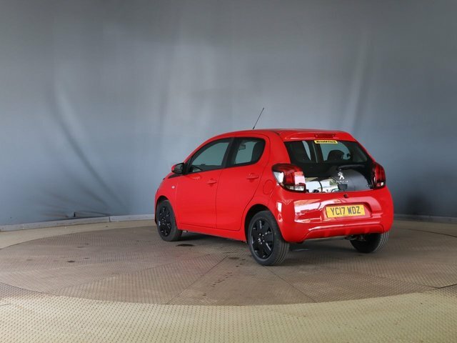 Peugeot 108 1.0 Active Hatchback Euro 6 68 YC17WDZ Red #4