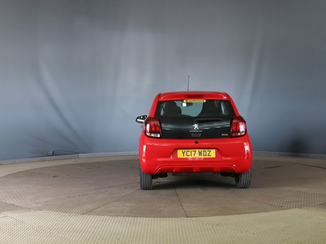 Peugeot 108 1.0 Active Hatchback Euro 6 68 YC17WDZ Red #3