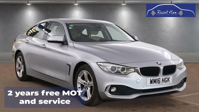 BMW 4 Series Gran Coupe 2.0 420D Se Hatchback Euro 6 S Silver
