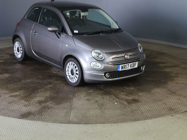 Fiat 500 1.2 Lounge Hatchback Euro 6 Ss Grey #3