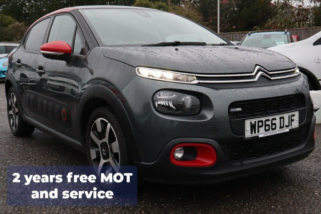 Citroen C3 1.2 Puretech Flair Hatchback Eur Grey