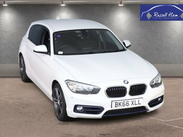BMW 1 Series 2.0 118D Sport Hatchback Euro 6 White #3