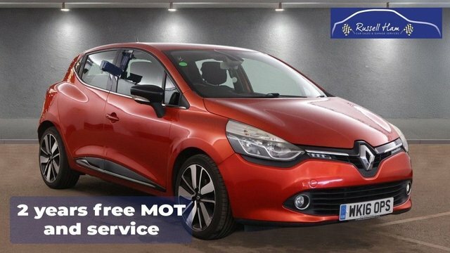 Renault Clio 1.5 Dci Dynamique S Nav Hatchback Manua Red