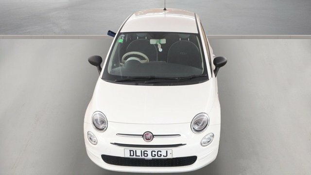Fiat 500 1.2 Pop Hatchback Euro 6 Ss White #4