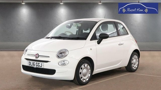 Fiat 500 1.2 Pop Hatchback Euro 6 Ss White #3