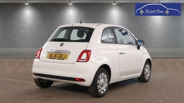 Fiat 500 1.2 Pop Hatchback Euro 6 Ss White #6