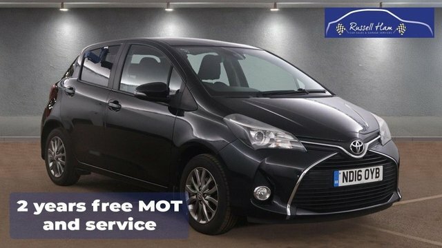 Toyota Yaris 1.33 Dual Vvt-i Icon Hatchback E Black