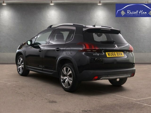 Peugeot 2008 1.2 Puretech Allure Suv Euro 6 WU66BXM Black #4