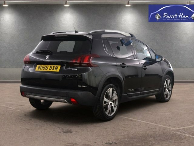 Peugeot 2008 1.2 Puretech Allure Suv Euro 6 WU66BXM Black #5