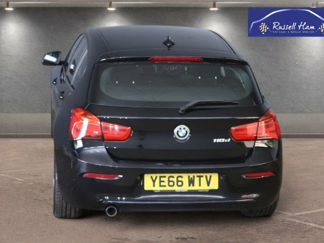 BMW 1 Series 2.0 118D Sport Hatchback Euro 6 Black #4