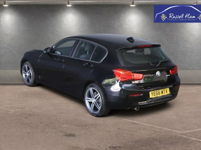 BMW 1 Series 2.0 118D Sport Hatchback Euro 6 Black #5