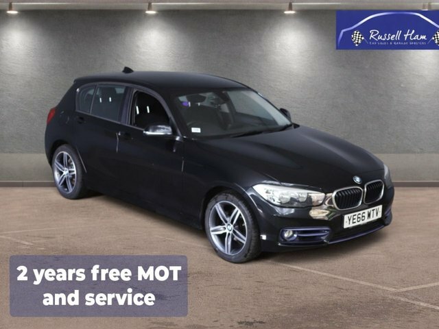 BMW 1 Series 2.0 118D Sport Hatchback Euro 6 Black