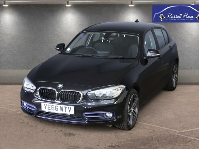BMW 1 Series 2.0 118D Sport Hatchback Euro 6 Black #3