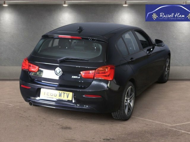 BMW 1 Series 2.0 118D Sport Hatchback Euro 6 Black #6
