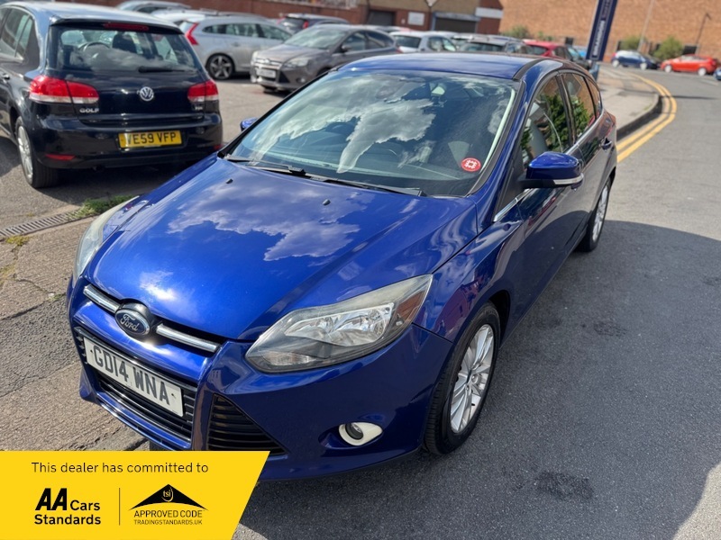 Ford Focus 1.6 Titanium Navigator Powershift GD14WNA Blue #2