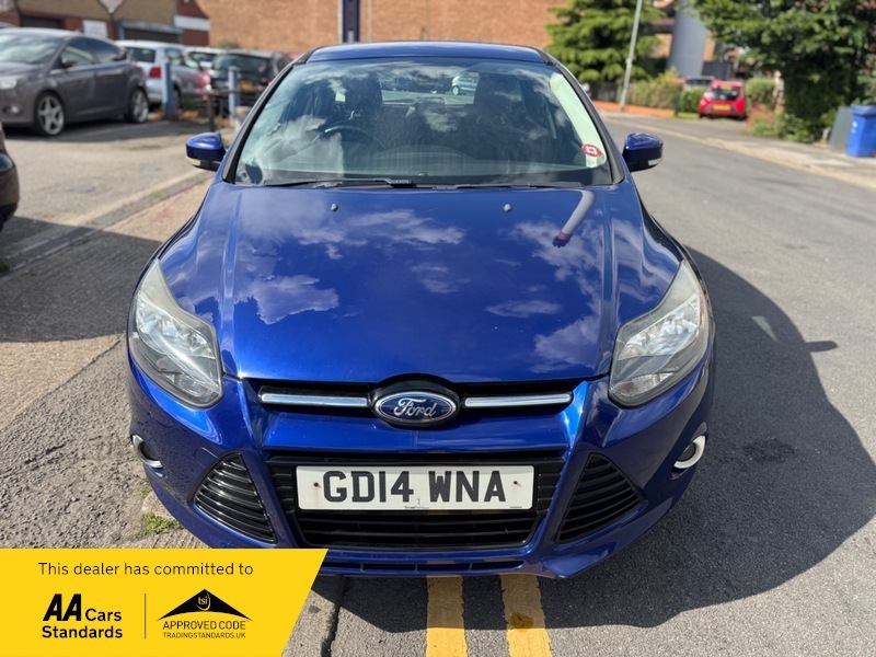 Ford Focus 1.6 Titanium Navigator Powershift GD14WNA Blue #4