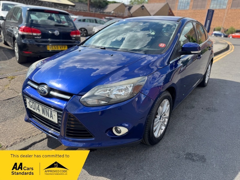 Ford Focus 1.6 Titanium Navigator Powershift GD14WNA Blue #3
