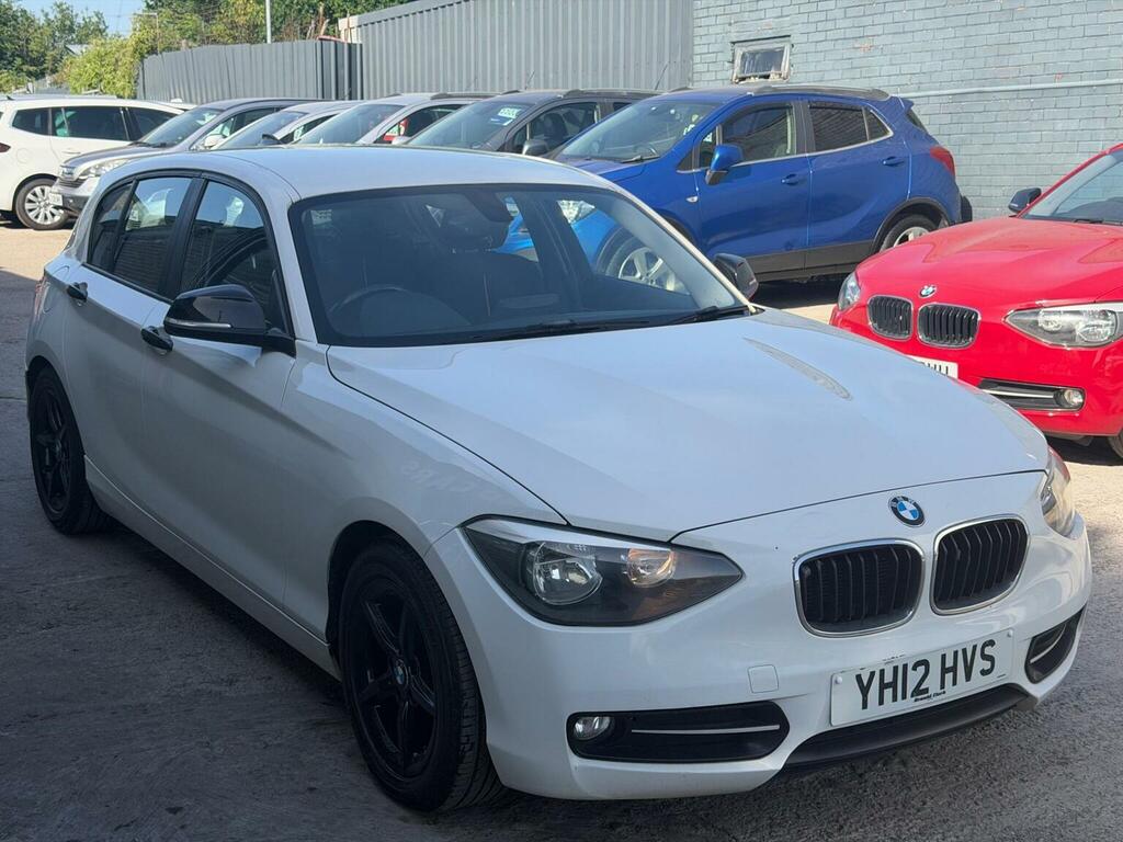 BMW 1 Series 2.0 118D Sport Euro 5 Ss YH12HVS White #3