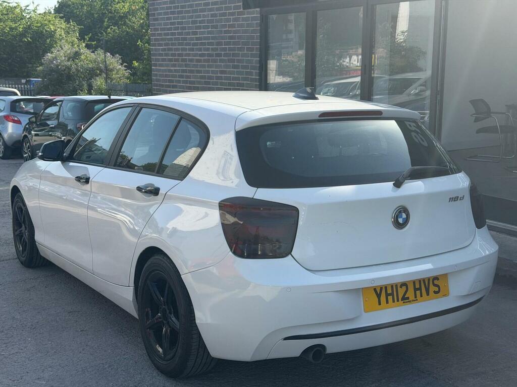 BMW 1 Series 2.0 118D Sport Euro 5 Ss YH12HVS White #6
