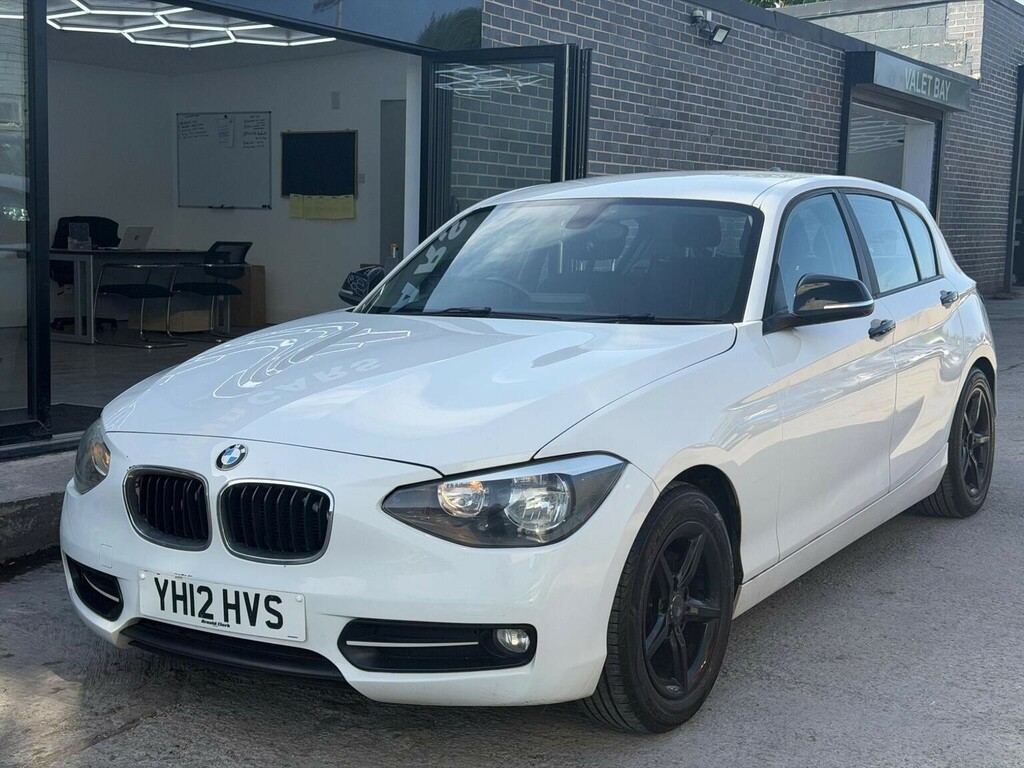 BMW 1 Series 2.0 118D Sport Euro 5 Ss YH12HVS White
