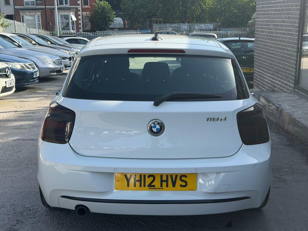BMW 1 Series 2.0 118D Sport Euro 5 Ss YH12HVS White #5