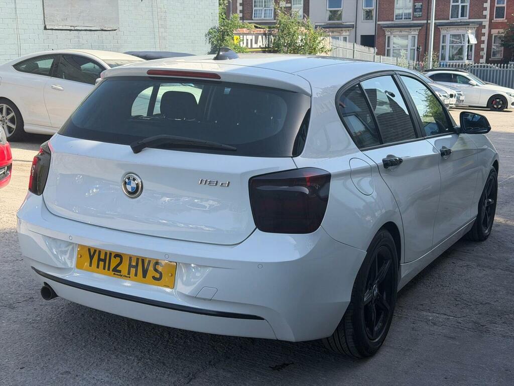 BMW 1 Series 2.0 118D Sport Euro 5 Ss YH12HVS White #4