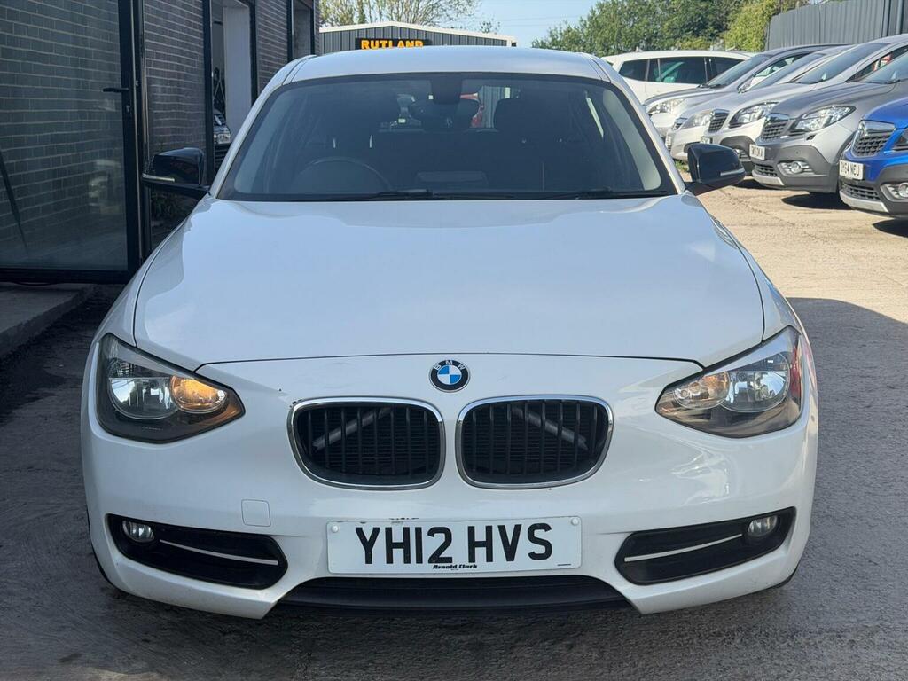 BMW 1 Series 2.0 118D Sport Euro 5 Ss YH12HVS White #2