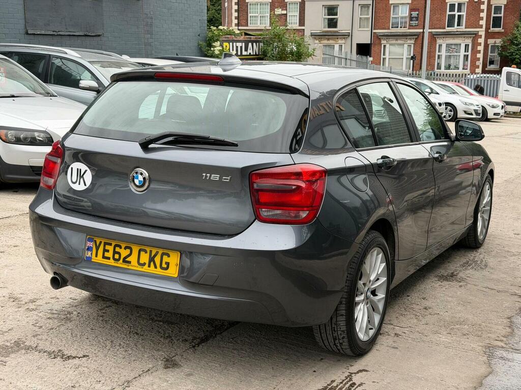BMW 1 Series 2.0 116D Se Euro 5 Ss YE62CKG Grey #4