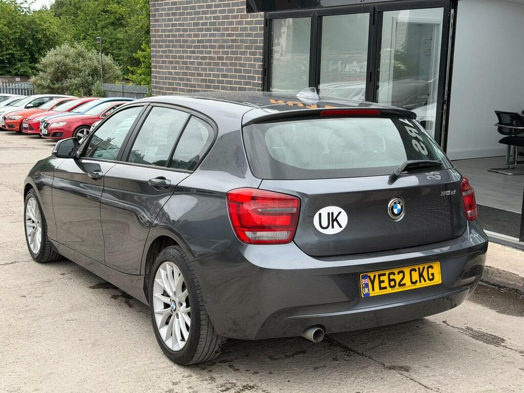 BMW 1 Series 2.0 116D Se Euro 5 Ss YE62CKG Grey #6