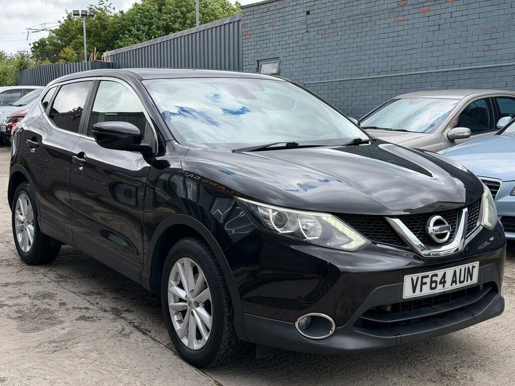 Nissan Qashqai 1.5 Dci Acenta 2Wd Euro 5 Ss VF64AUN Black #2